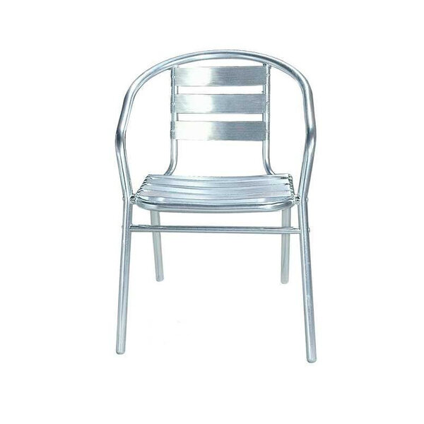 Fauteuil Empilable en Aluminium