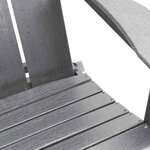 vidaXL Chaise de jardin 3 Pièces Gris clair 80.5 x 74.5 x 92 cm