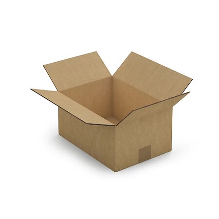 Caisse carton brune double cannelure raja 31x22x15 cm (lot de 15)