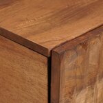 vidaXL Table basse Marron 80 x 50 x 40 cm Bois de mangue massif