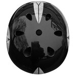 STAMP Casque Skate Black Star avec Molette d'Ajustement - Taille 54-60 cm