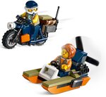 LEGO City - L'hélicoptère de l'explorateur de la jungle au camp de base - 60437 : Aventure dans la Jungle pour Enfants