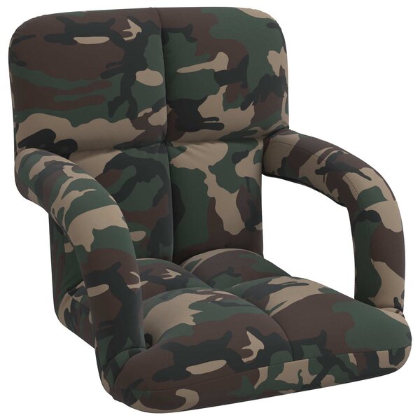 vidaXL Chaise de sol réglable avec accoudoir