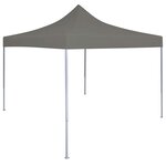 vidaXL Tente de fête 291 x 291 x 315 cm Anthracite Tissu Oxford