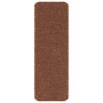 vidaXL Tapis Antidérapants pour Escaliers 15 Pièces Jaune 60 x 25 cm PP