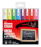 Marqueur chalk (craie) pointe moyenne 8 pièces