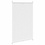 vidaXL Store plissé 70x150 cm Blanc