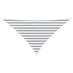 vidaXL Voile d'ombre Gris clair et blanc 2 5 x 2 5 x 3 5 m