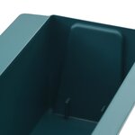 vidaXL Caisses à fleurs pour palettes Euro 12 Pièces Vert