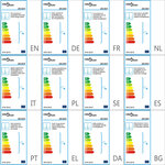 vidaXL Lustre avec perles Blanc 8 ampoules E14