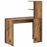 vidaXL Bureau Bois ancien 102 x 50 x 124 cm Bois d'ingénierie