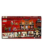 LEGO NINJAGO 71735 Le tournoi des éléments, jeu de construction avec arene de combat et figurine de Ninja Lloyd Or a collectionner
