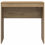 vidaXL Bureau chêne artisanal 80 x 40 x 76 cm Bois d'ingénierie