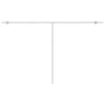 vidaXL Auvent automatique et capteur de vent LED 450x350 cm Anthracite