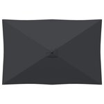 vidaXL Parasol de jardin 200 x 300 cm Polyester Rectangulaire