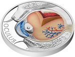 Pièce de monnaie en Argent 1 Dollar g 31.1 (1 oz) Millésime 2025 Human Body EYE