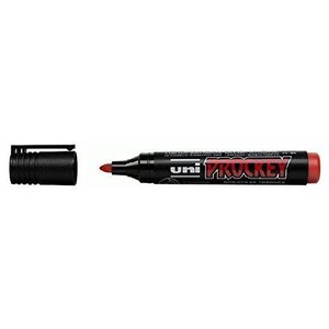 Marqueur PROCKEY PM122 Pointe conique moyenne 1 8 - 2 2mm Rouge UNI-BALL
