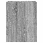 vidaXL Support de Plante Sonoma gris 30 x 30 x 40 cm Bois d'ingénierie