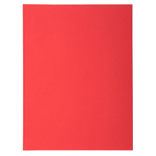 Paquet 100 Chemises Super 160 - 24x32cm - Rouge - X 5 - Exacompta