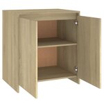 vidaXL Buffet Chêne sonoma 70x41x75 cm Bois d'ingénierie