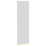 vidaXL Store enrouleur occultant jaune largeur du tissu 40 7 cm
