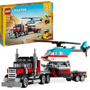 Lego 31146 - Le camion remorque avec hélicoptère