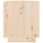 vidaXL Meuble TV 110x34x40 cm Bois de pin massif