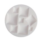 Loisirs créatifs diy - moule silicone diamètre 7cm - cabochons carrés