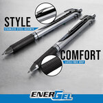 Stylo Roller encre gel rétractable ENERGEL BL77 Pointe 0 7 mm violet PENTEL