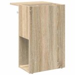 vidaXL Table d'appoint Chêne Sonoma 35 x 40 x 55 cm Bois d'ingénierie