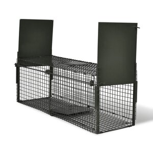 vidaXL Attrape à animaux avec 2 portes