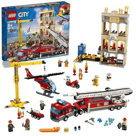 Lego city 60216 les pompiers du centre-ville - La Poste