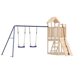 vidaXL Aire de jeux d'extérieur bois de pin massif