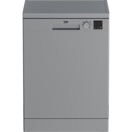 Lave-vaisselle pose libre beko lvv4729s - 14 couverts - l60cm - 47db - cuve inox - silver