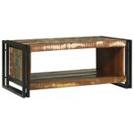 vidaXL Table Basse 90x50x38 cm Bois Recyclé Solide