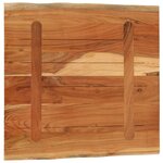 vidaXL Dessus de table 40x40x3 8 cm carré bois massif d'acacia