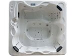Spa "cuba" 6 places - cuve blanc - système balboa +bluetooth intégré - 220x210x80cm