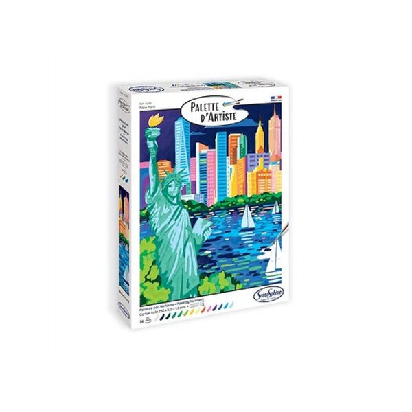 Palette d'artiste - New York