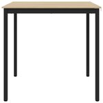 vidaXL Table de salle à manger / Table de repas Bois d'ingénierie