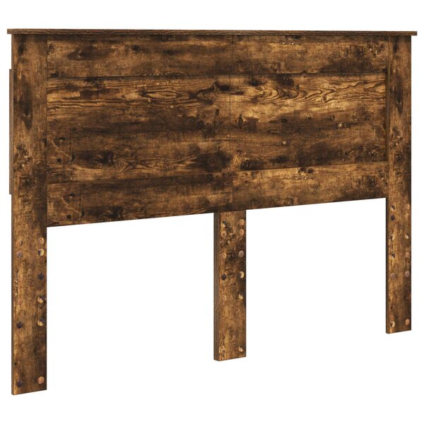 vidaXL Tête de lit Chêne fumé 160 cm Bois d'ingénierie