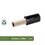 Pack and Move - Lot de 2 Film Etirable Opaque - Poignée - 150 m - Film Support Palette  Valise  Ordinateur - Protection Meuble Déménagement