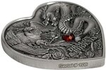 Pièce de monnaie en Argent 5000 Francs g 31.1 (1 oz) Millésime 2024 DRAGON AND PHOENIX