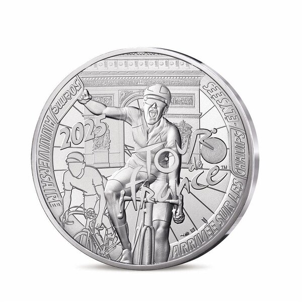 Tour de France 2025 - Monnaie de 50€ Argent