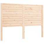 vidaXL Cadre de lit sans matelas bois de pin massif