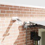 vidaXL Auvent avec Anthracite 6 × 3 5 m Métal