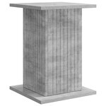 vidaXL Support de Plante 2 pc Gris béton 30 5 x 30 x 43 cm