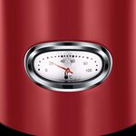 Russell hobbs bouilloire retro rouge 2400 w 1 7 l