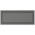 vidaXL Tapis d'extérieur 'ARAKIL'Noir et Gris 250x600 cm PP