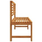 vidaXL Banc de jardin Marron 100 x 50 x 91cm Bois d'acacia massif