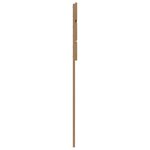 vidaXL Tête de lit Chêne artisanal 80 cm Bois d'ingénierie